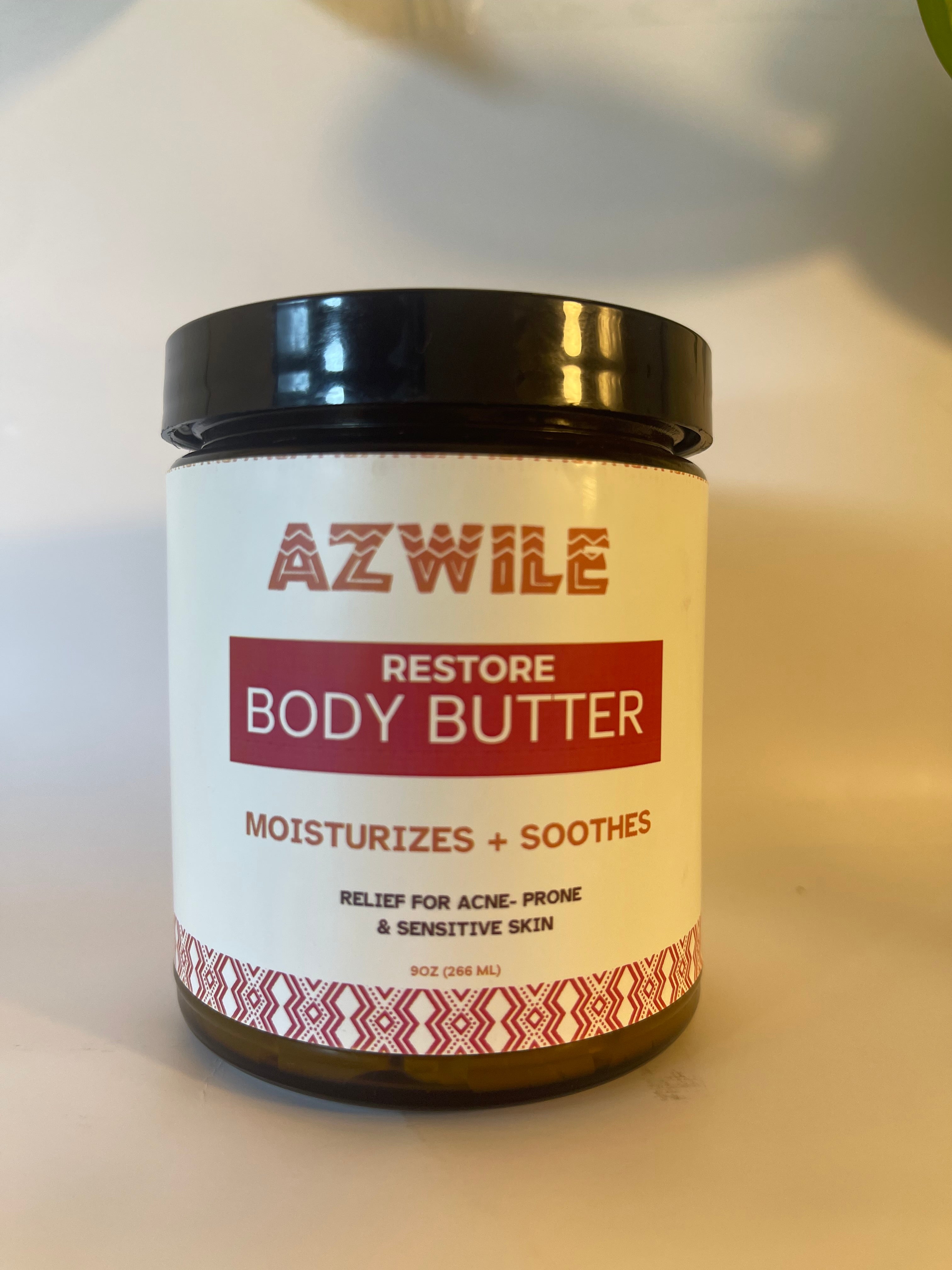 Restore Body Butter | Hydration and Relief for Acne-prone skin and Sensitive skin | Gentle skin care | Soothes eczema | Heals acne | Soothes Psoriasis | Eczema skin care