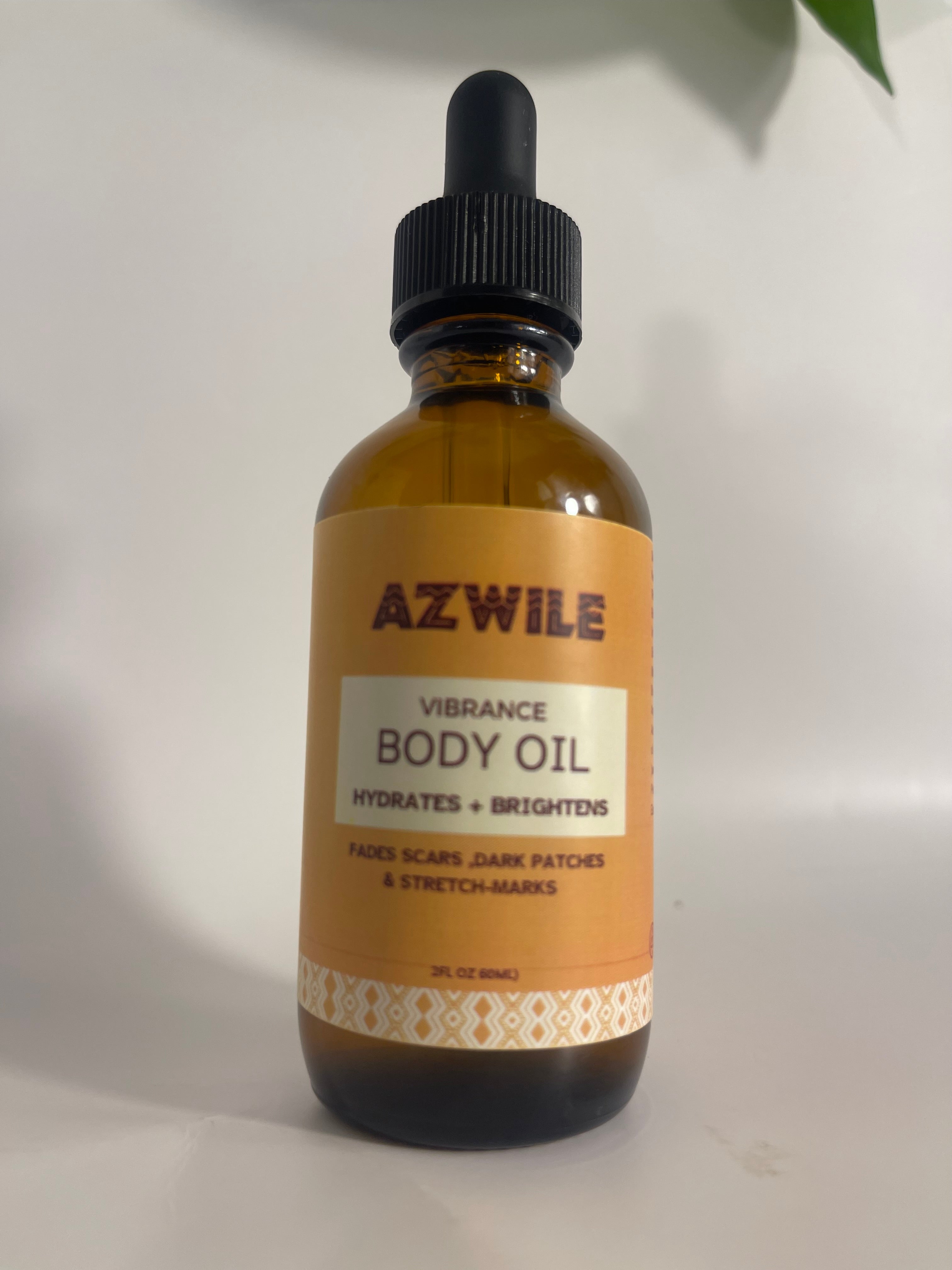 Vibrance Body Oil | Skin Brightening Body oil | Reduces Hyperpigmentation | Fades stretch-marks | Fades dark spots | Reduces dark spots | Evens out skin complexion