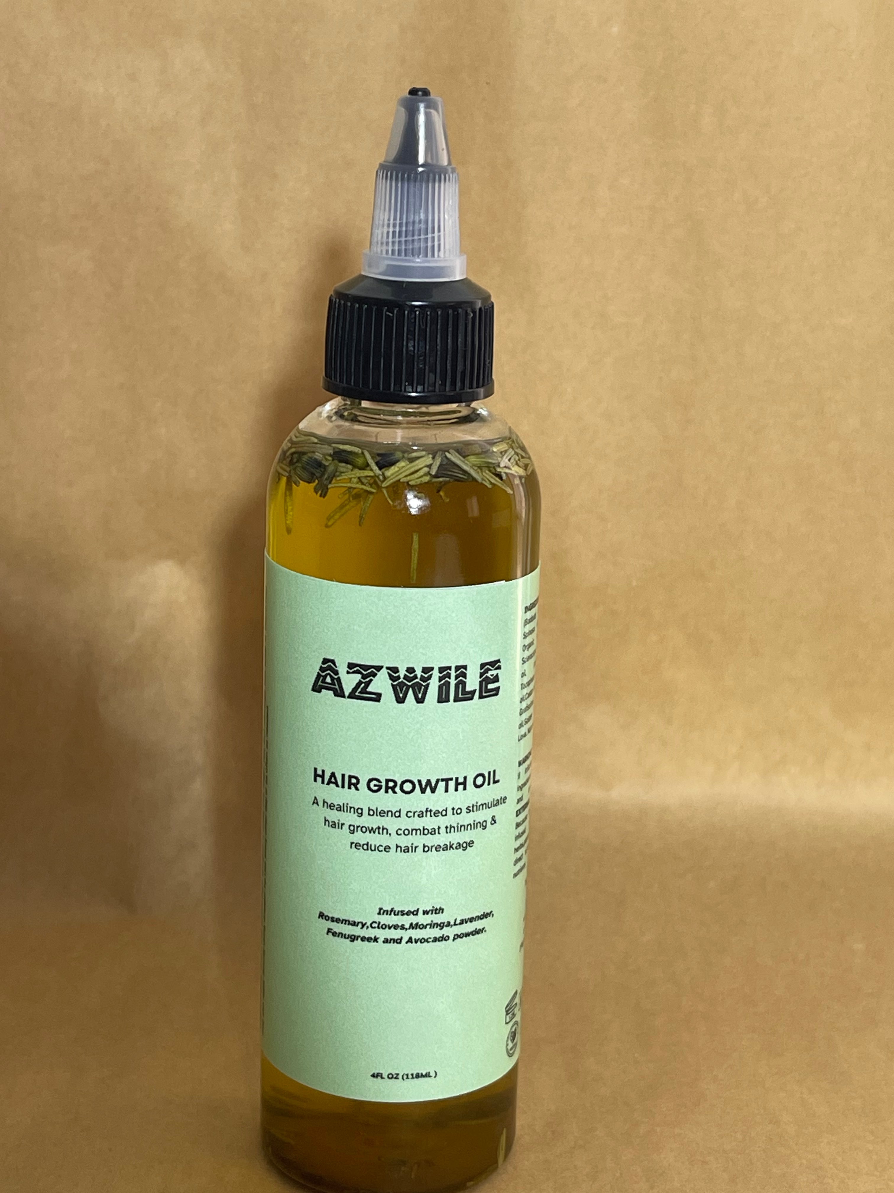 Revitalize Hair Growth Oil & Scalp Stimulator | Hair Growth oil | Hair oil | Natural hair care | Azwile Hair oil