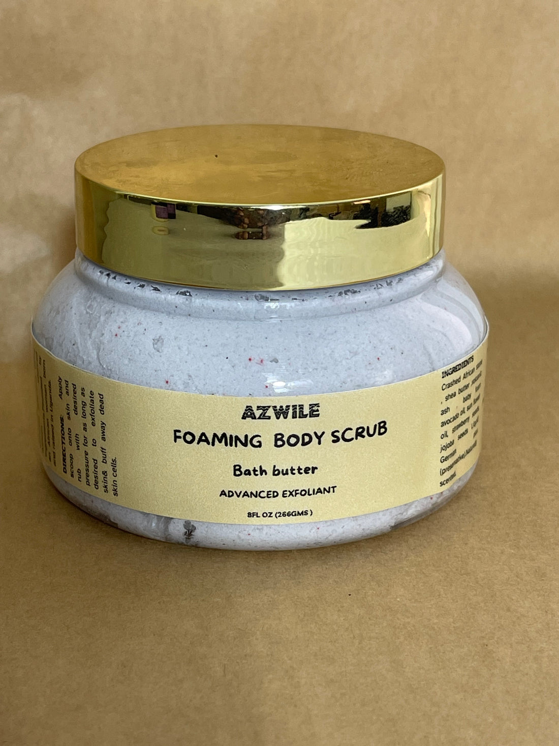 Advanced Exfoliating Bath butter | Exfoliating Body scrub | Skin Brightening Body Scrub|Body Polish | Removes skin flakes and dead skin| Evens out skin complexion | Made out of Natural Crashed stone & natural exfloliantes